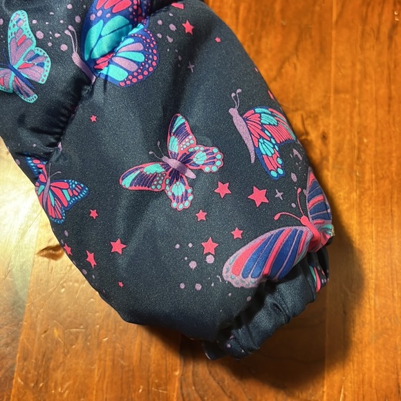 London Fog Little Girls size 3T hooded puffer coat - Picture 5 of 9